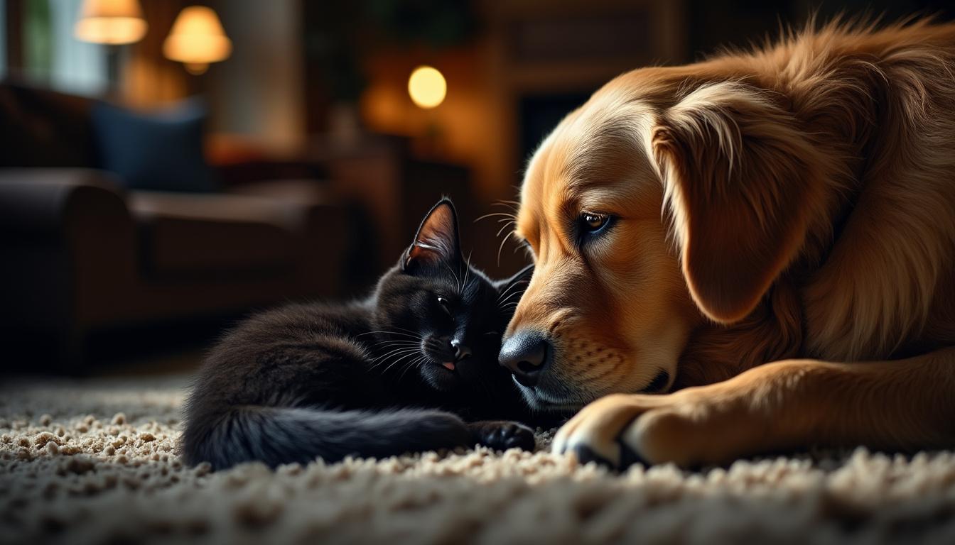 découvrez comment le duo inattendu entre un black cat et un golden retriever redéfinit la perception du couple. explorez ce concept novateur qui repousse les limites traditionnelles des relations à travers des histoires captivantes et des expériences partagées.