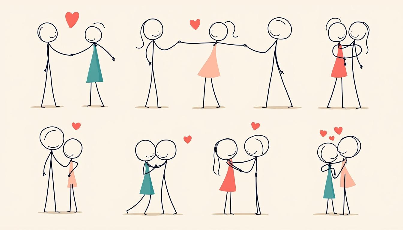 découvrez la signification profonde des bonhommes allumettes dans l'art contemporain et leur symbolique autour de l'amour, des relations et des émotions à travers les œuvres modernes.