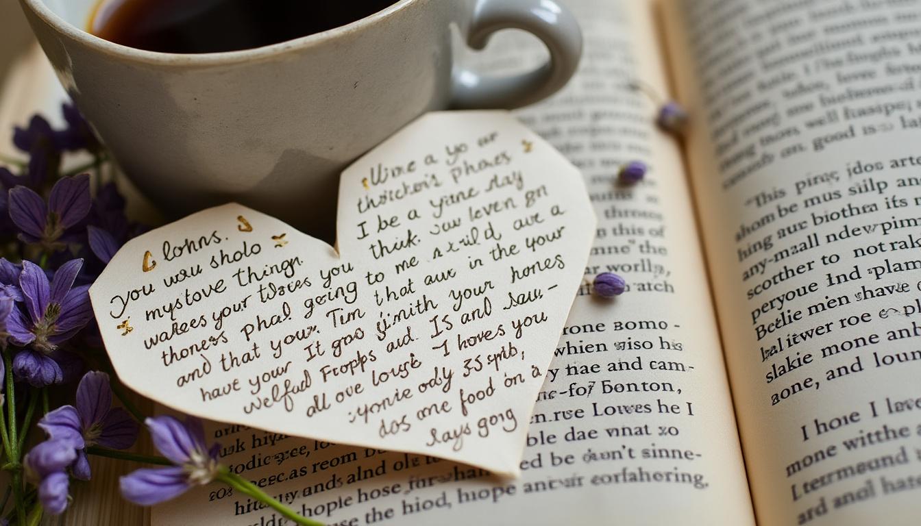 découvrez 100 mots doux pour elle, parfaits pour illuminer sa journée et exprimer tout votre amour avec tendresse et sincérité.