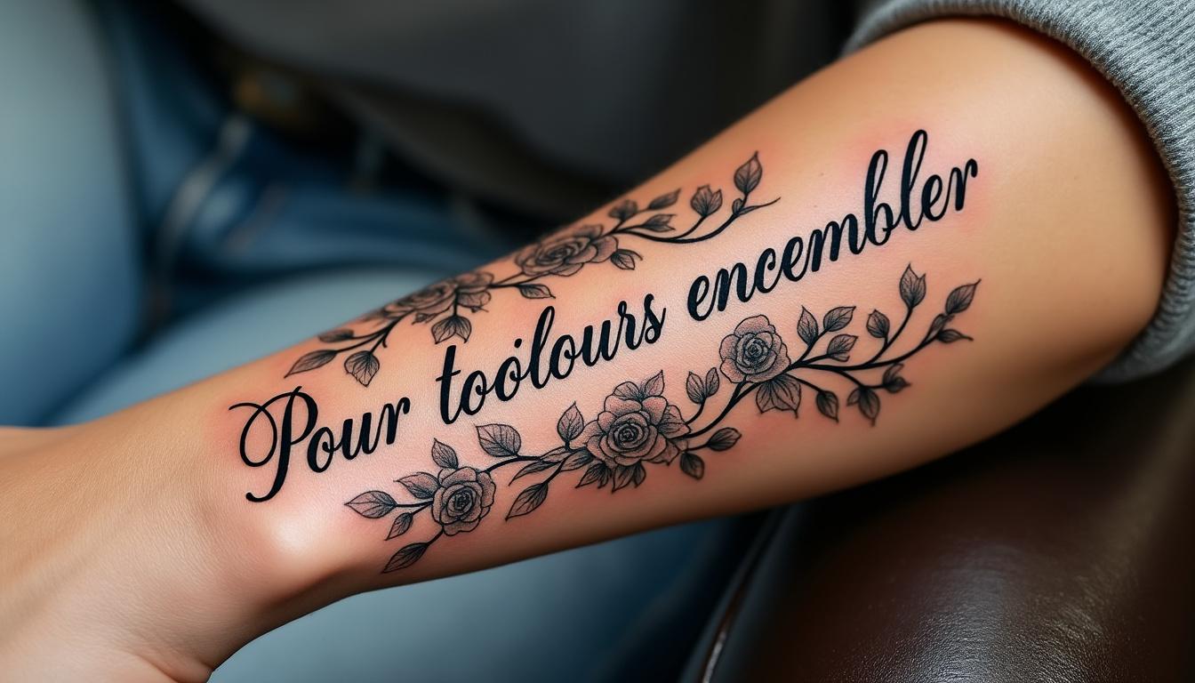 découvrez des idées inspirantes de phrases d'amour à tatouer pour immortaliser votre passion avec élégance et émotion.