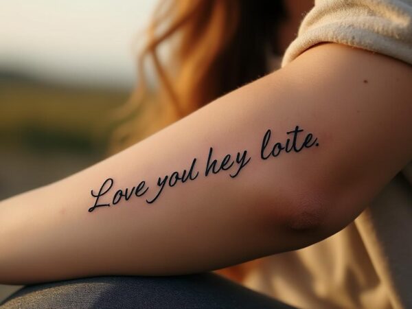 Inspirez-vous avec ces phrases d’amour en tatouage pour immortaliser votre passion