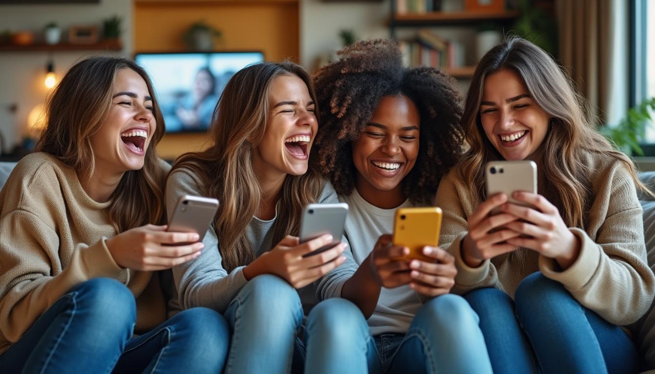 découvrez notre sélection des meilleurs sms drôles 'je pense à toi' pour faire sourire vos amis et égayer leur journée avec humour.