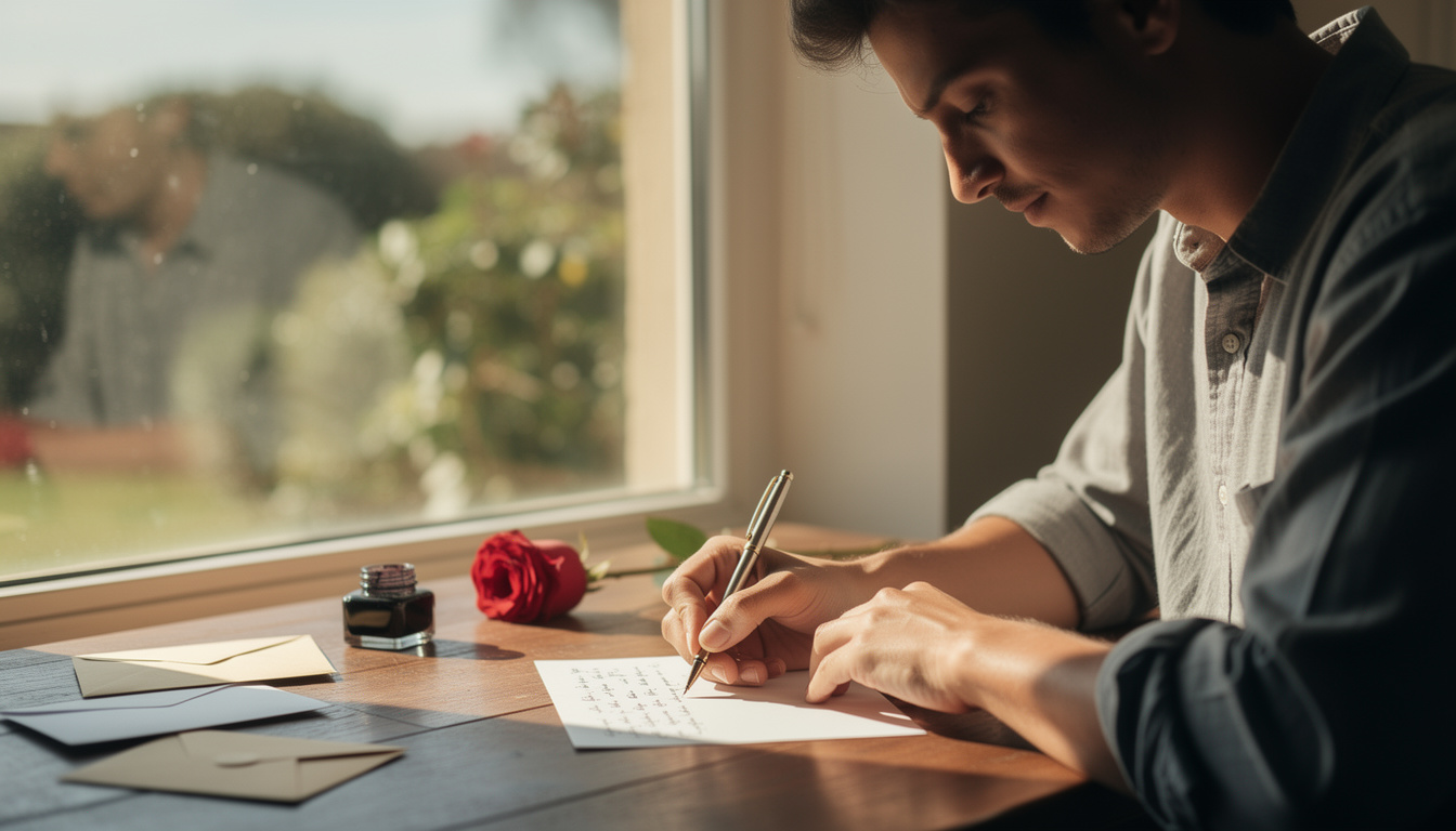 découvrez les secrets d'une lettre d'amour fou, alliant émotions, passion et authenticité, pour toucher le cœur de votre bien-aimé(e) avec des mots sincères et puissants.