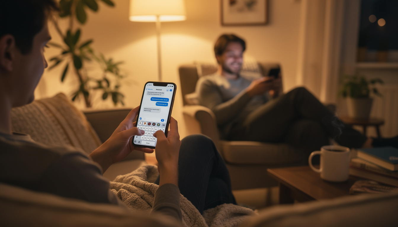 découvrez comment un simple sms disant « j'aime passer du temps avec toi » peut égayer votre journée et renforcer vos liens affectifs.